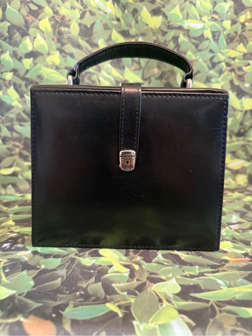 Black Jewelry Box Handbag
